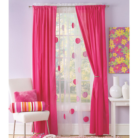 polka dot curtains