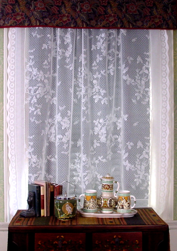 lace curtains